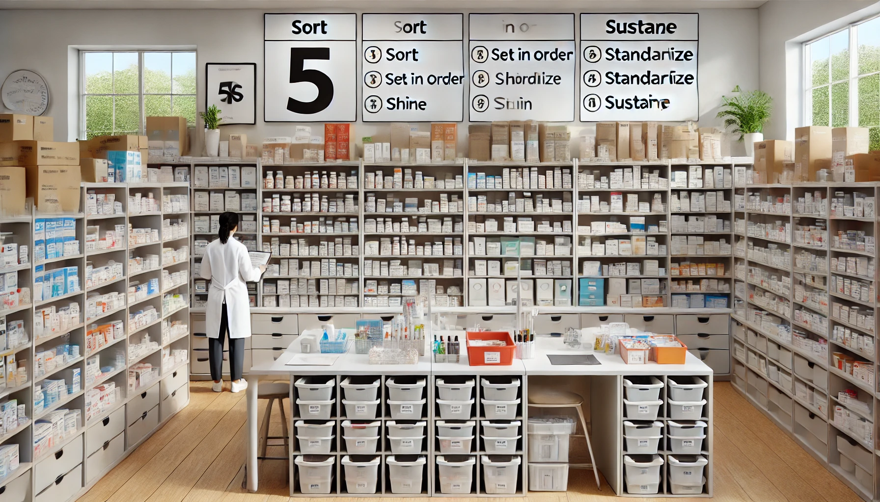 Implementing Safety in Pharmacy with 5S Method